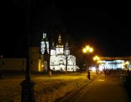 Ночной вид на Тобольский Кремль