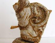 Скульптура «Шаманка», 150х90х70 мм, рог лося